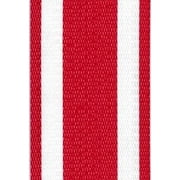 Lawn Chair USA Replacement Lawn Chair Webbing - Relax in Style with our Webbing for Lawn Chair - UV-Resistant Webbing Strap - Made with Durable Polypropylene - Red and White Stripe