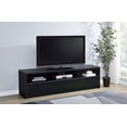 thumbnail image 2 of Rutland 78-inch 3-drawer TV Stand Media Console Black, 2 of 11