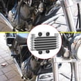 thumbnail image 1 of AMONIDA Engine Oil Cooler Oil Radiator, 6 Row Universal Motorcycle Engine Oil Cooler Cooling Radiator Replacement 125-250CC, 1 of 8