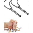 thumbnail image 1 of Stop Smoking Breathing Necklace - 2x Anxiety Relief Necklace, Vape Necklace, Stop Smoking Aid With Breathing Exercises, Christmas Gift -SJL, 1 of 4