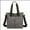 Gray, variant on Women's Handbag Canvas Tote Bag Stylish Ladies Purse Lightweight Crossbody with Multi-Pocket & Adjustable Strap Durable Hobo Bags for Work Travel College Shopping Commuting Everyday Use