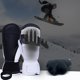 thumbnail image 4 of Guantes de Snowboard de Invierno, Resistentes Al Viento y Cálidos, para Exteriores, Guantes de Esquí Impermeables con Pantalla Táctil, Color Negro y, 4 of 5