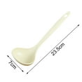 thumbnail image 6 of Baellert Soup Spoon with Hanging Hole Nordic Style Anti-scald Long Handle Non-slip Tableware Thicken Dinner Spoon for Kitchen, 6 of 8