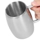 thumbnail image 3 of Taza de Cerveza de Acero inoxidable ANGGREK 500 Ml con Asa, 3 of 8