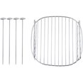 thumbnail image 1 of BBQ Rack-Replacement BBQ Rack Double Layer Skewers Baking Tray for Air Fryer, 1 of 7