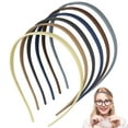 thumbnail image 5 of Oraceous 6 Pcs Thin Headbands Glasses Headbands Plastic Hairbands Non-Slip Headbands Women Elastic Headbands For Girls Glasses Wearers, 5 of 10