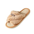 thumbnail image 3 of Agkizg Womens Fuzzy Slippers, House Slippers, Multi Size Fuzzy Lined House Slippers Warm Plushes Comfortable Casual Indoor Winter Slippers, 3 of 6