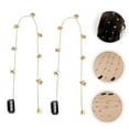 thumbnail image 5 of OFFIGAM Butterfly Hair Chain Metal Braid Accessories for Decoration 2Pcs, 5 of 7