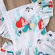 thumbnail image 4 of Vestidos Para BebéS NiñAs Sirena Estampado Sin Espalda Volantes Sin Mangas Vestido De Dibujos Animados XBTCLXEBCO Blanco;6-12 Meses, 4 of 6