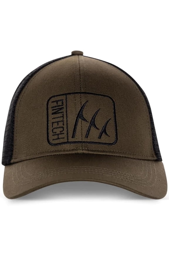 Logo Snapback Hat - Military Olive