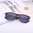thumbnail image 5 of Gafas de sol COLOSSEIN Vintage de montura cuadrada con lentes UV400 morados, 5 of 5
