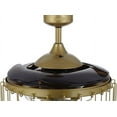 thumbnail image 5 of Fanaway 51104101 Sheridan 48-inch Satin Brass AC Ceiling Fan with Light, 5 of 7