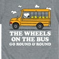 thumbnail image 3 of Peanuts - Snoopy and Woodstock - Wheels on the Bus - Back to School - Toddler And Youth Short Sleeve Graphic T-Shirt, 3 of 6