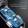 thumbnail image 5 of Cargador de Coche Retráctil con Cable USB C para , para y para , Cable de Carga Rápida, Adaptador para Encendedor de Cigarrillos, Color Negro., 5 of 5