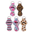 thumbnail image 1 of EeaseCA 5Pcs Sturdy And Portable Neoprene Protective Covers And Keychains for Women, 1 of 7