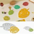 thumbnail image 2 of Molde de silicona DIY for posavasos de aromaterapia, diseño de hoja de tortuga, perfecto for manualidades y decoración del hogar, 2 of 2
