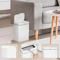 thumbnail image 3 of 4.8 Gallon Automatic Trash Can with Motion Sensor - Touchless Bathroom, Kitchen & Office Garbage Bin, 3 of 6