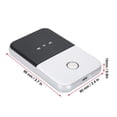 thumbnail image 1 of 4G Pocket WIFI Router LTE Módem Inalámbrico de Viaje Desbloqueado con Tarjeta SIM, se Requiere 4G Mobile LTE MIFI Router en el Hogar y en el Extranjero para Teléfonos Inteligentes, Tabletas, etc Amonsee No, 1 of 6