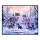 thumbnail image 4 of Hilo Algodón Ecológico Bordado 11CT 3 Hebras Impresión 60x45cm Kit Serie Punto Cruz Familia Lobos Invierno, 4 of 9
