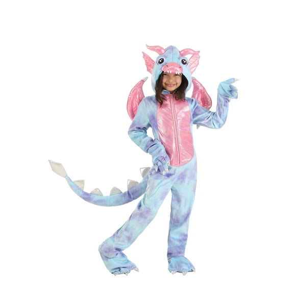 Girl's Pastel Dragon Costume
