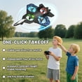 thumbnail image 2 of Rc Jet, Rc Stunt Fighter Jet Toy RC Plane with LED Lights & 360° Flips, Remote Control Helicopter Drone, Foam Remote Control Airplanes for Adults Beginners Great Gifts, 2 of 9