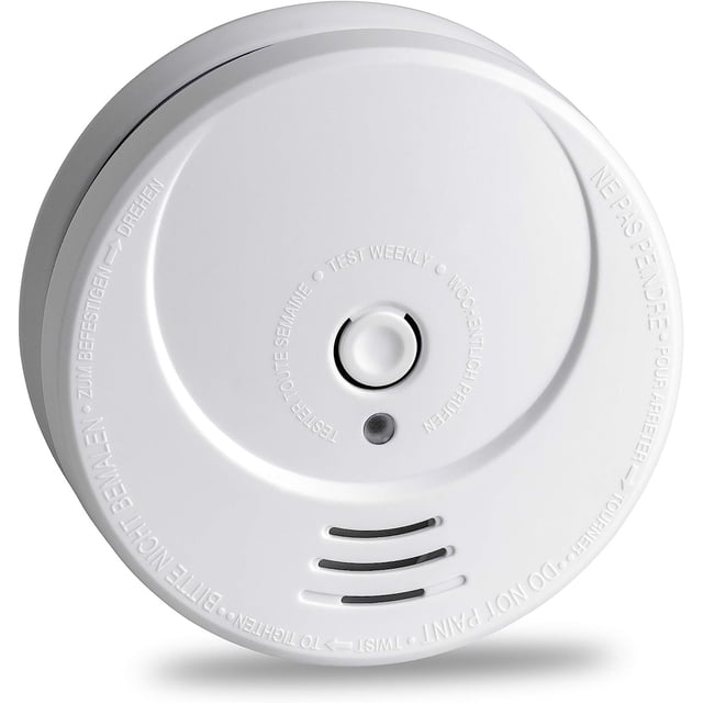Detector de humo fotoeléctrico NQ GS506G con batería de litio de 10 años