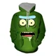 thumbnail image 1 of Sudadera Con Capucha De Moda De Anime De Rick And Morty, 1 of 3