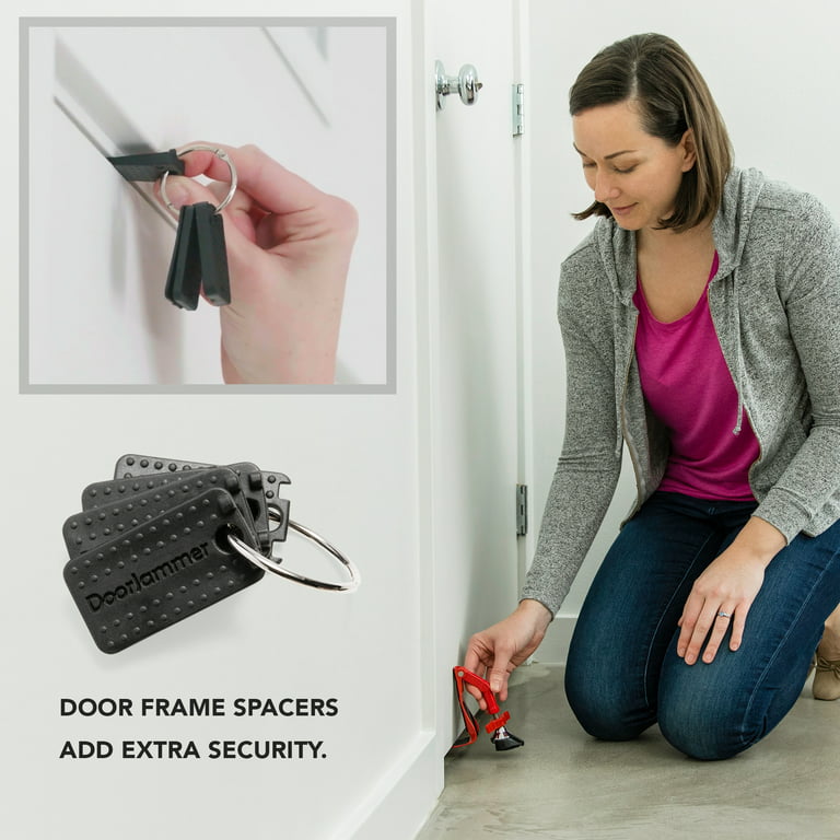 Doorjammer Portable Door Lock Brace for Travel Security and Personal Protection