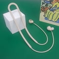 thumbnail image 4 of Cuerda Para Auriculares Antipérdida Cordón de silicona antipérdida para auriculares Sony WF-C700N WF-C700B (Beige), 4 of 6