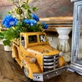 thumbnail image 4 of huntermoon Farmhouse Truck Decor Spring Farmhouse Truck Floral Arrangement Summer Decor, 4 of 15