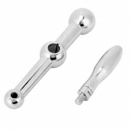 

Durable Ball Crank 1 Pcs Accessories Ball Hole Diameter Internal.(silver)(2pcs)