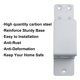thumbnail image 5 of 2Pcs Door Barricade Brackets Door Latch Bolts Holder Heavy Duty Reinforcement Door Lock Metal Bar Bracket For Garages Warehouses, 5 of 10