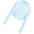thumbnail image 2 of Women Sun Screen Cloak Summer Beach Sunscreen Cloak Sun Wrap UV with Hooded Zipper for Cycling Riding Beach Holiday (Sky-blue), 2 of 4