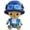 Blue, variant on Plush Figure Toys Plush Toy Tony Tony Chopper Anime Stuffed Plush Doll 11.7 Inches (Dark Blue)