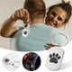 thumbnail image 1 of Llaveros personalizados de urna de cremación, joyería conmemorativa de cenizas con huella de pata, colgante de acero inoxidable con placa de identificación para cenizas de perro., 1 of 5