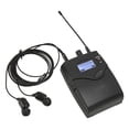 thumbnail image 2 of Bodypack Receiver 550 to 580MHz Stereo Earphone Monitor Receiver for Band Stage Studio, 2 of 5