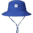thumbnail image 3 of Baby Sun Hat Smile Face UPF 50+ Toddler Bucket Hat for Boys Girls 0-7 Years, 3 of 5