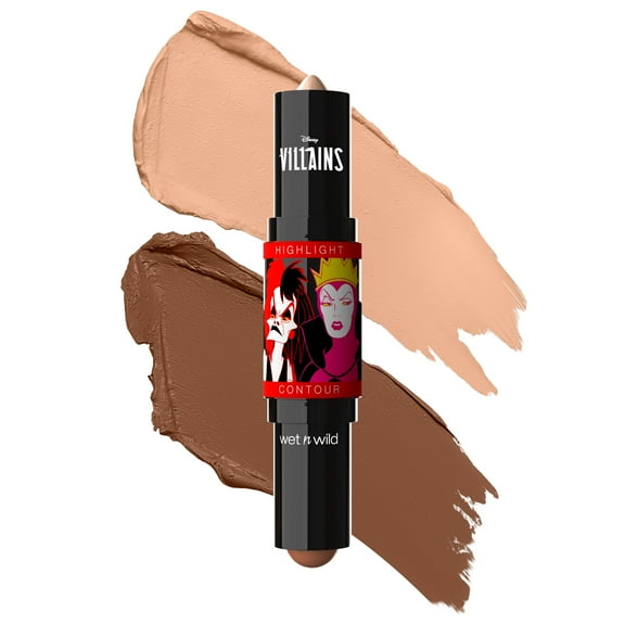 Wet N Wild Disney Villains Break Rules Dual-Ended Contour Stick in Not Sorry - 0.28 Ounces