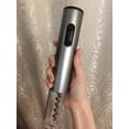 thumbnail image 5 of Electric Wine Bottle Opener, Automatic Corkscrew (Silver), 5 of 10