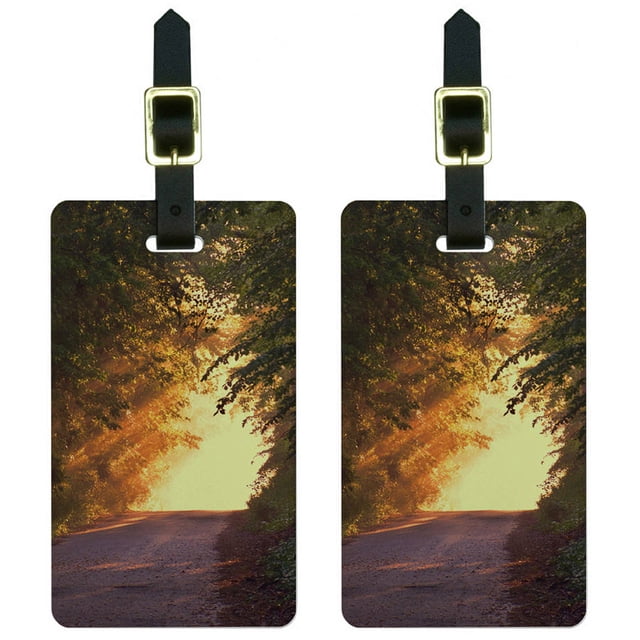 LUGGAGE TAG BELLS AT DUSK
