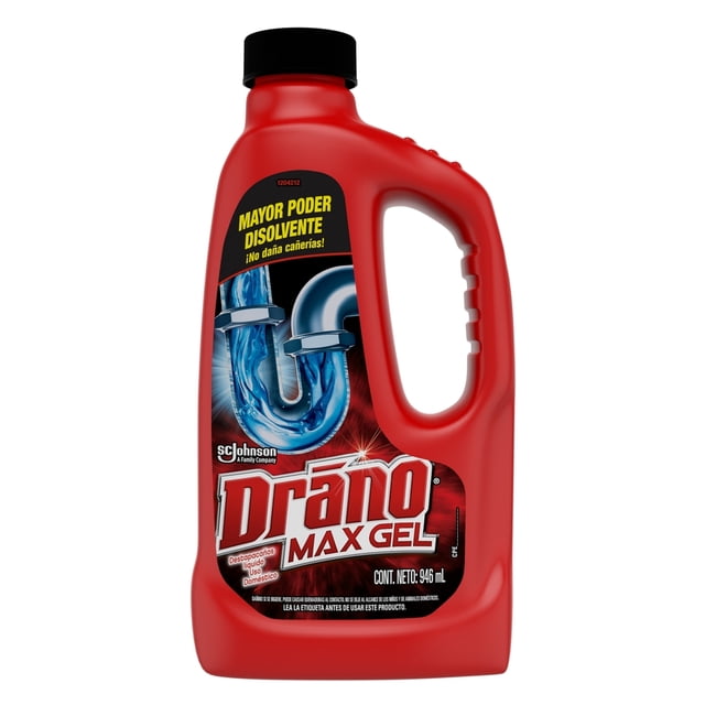 Destapacaños líquido Dráno max gel 946 ml