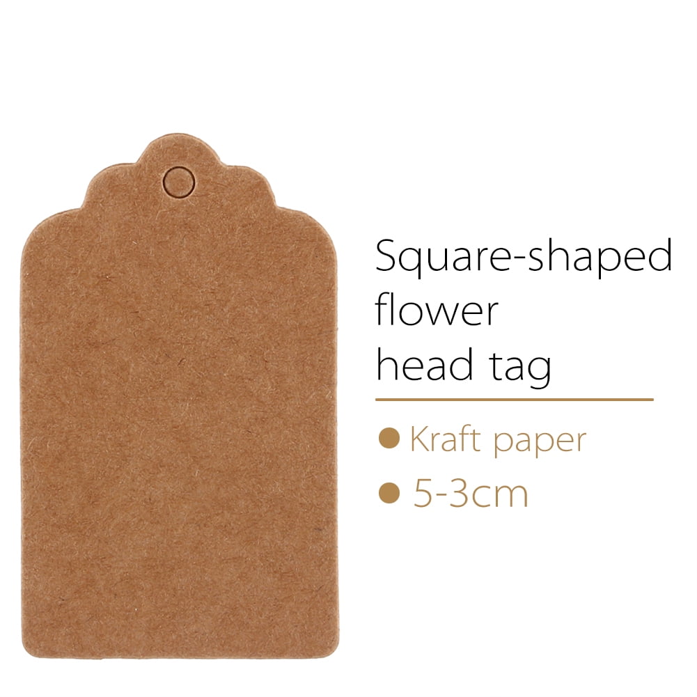 étiquettes De Prix Lot De 500 Avec Ficelle - 23x13mm, Papier Blanc | Pour  Vêtements, Bijoux, Cadeaux Etiquette Carton Avec Trou, image size:1001x1001