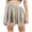 Silver, variant on ZACPNCV Girls Metallic Skater Skirt Sparkly Shiny Flared Pleated A-Line Mini Skort Black 11-12 Years