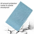 thumbnail image 5 of Dteck Case for Samsung Galaxy Tab A 8.0" SM-T290 T295 (2019 Released),Magnetic Bling Glitter PU Leather Card Holder Wallet Folio Kickstand Shockproof Cover 8-inch, Blue, 5 of 5