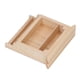 thumbnail image 5 of Gabinete para casa de muñecas, modelo en miniatura, mano de obra fina, vitrina en miniatura de madera compuestaBurlywood, 5 of 9