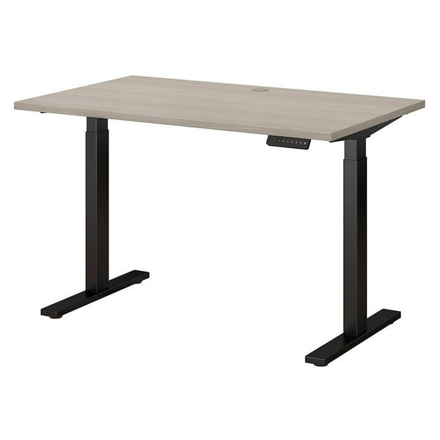 Move 60 Series Bureau Réglable en Hauteur de 48W x 30D en Chêne de Sable - Bois d'Ingénierie
