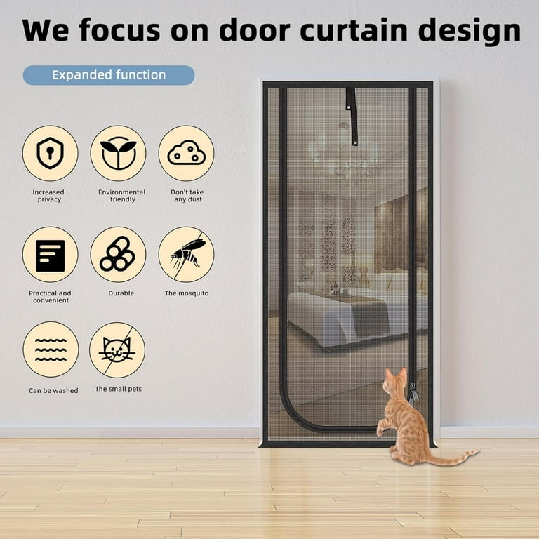 OhhGo Reinforced Cat Screen Door, Heavy Duty Pets