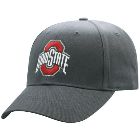 - Men's Russell Charcoal Ohio State Buckeyes Endless Adjustable Hat - OSFA