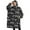 Black Cartoon Dinosaurs, variant on Oversized Wearable Blanket Hoodie,Black Cartoon Dinosaurs Fossils Pattern Sherpa Blanket Hoodie with Super Pockets,Super Warm Fuzzy Pullover for Women & Men
