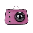 thumbnail image 2 of Bolsa De Transporte Para Mascotas Bolsas de hombro para perros aprobadas por aerolíneas Bolsa de transporte para mascotas para gatos y perros (rosa) Likrtyny Libre de BPA, 2 of 7